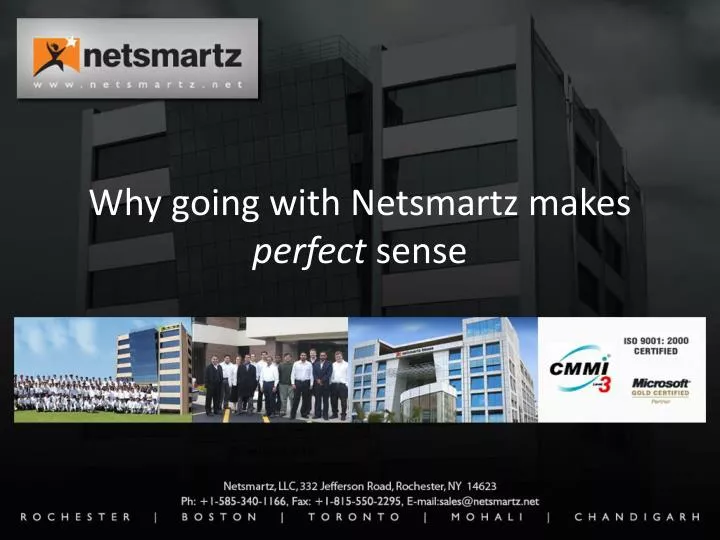 why going with netsmartz makes perfect sense