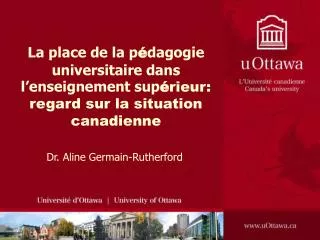 Dr. Aline Germain-Rutherford