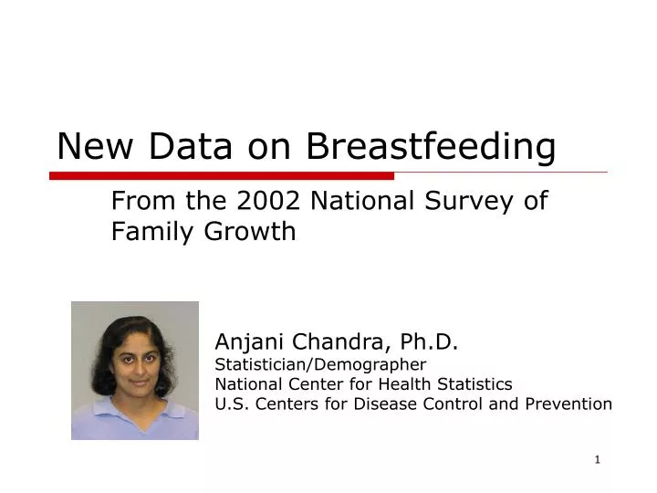 new data on breastfeeding