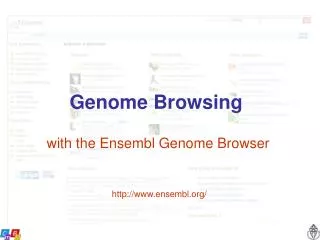 Genome Browsing