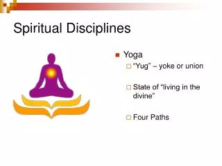 Spiritual Disciplines