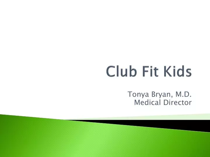 club fit kids