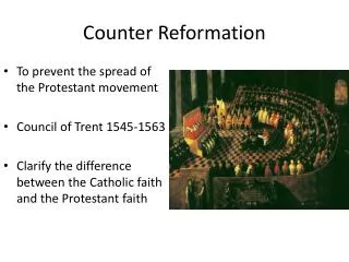 counter reformation