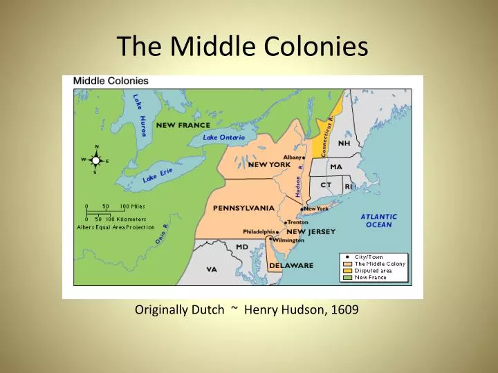 the middle colonies