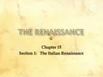 The Renaissance - slide 1