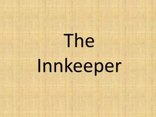 The Innkeeper