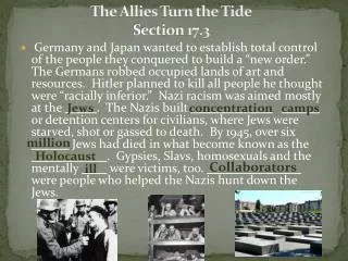 The Allies Turn the Tide Section 17.3