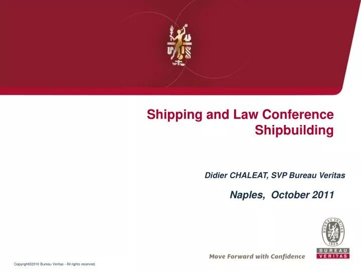 shipping and law conference shipbuilding