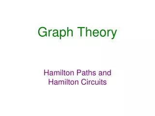 Graph Theory