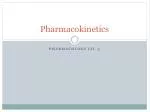 Pharmacokinetics - slide 1