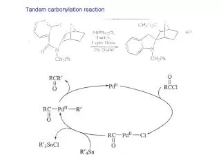 Tandem carbonylation reaction