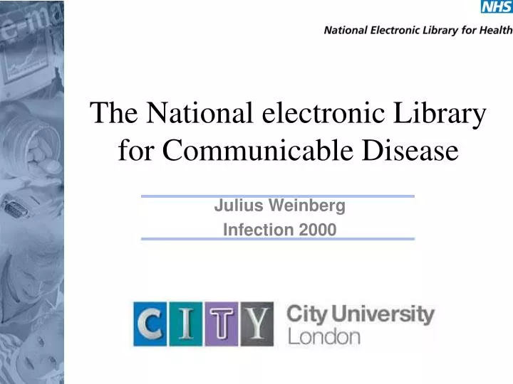 the national electronic library for communicable disease