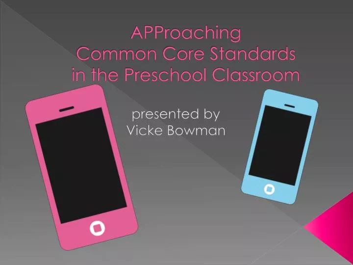 approaching common core standards in the preschool classroom