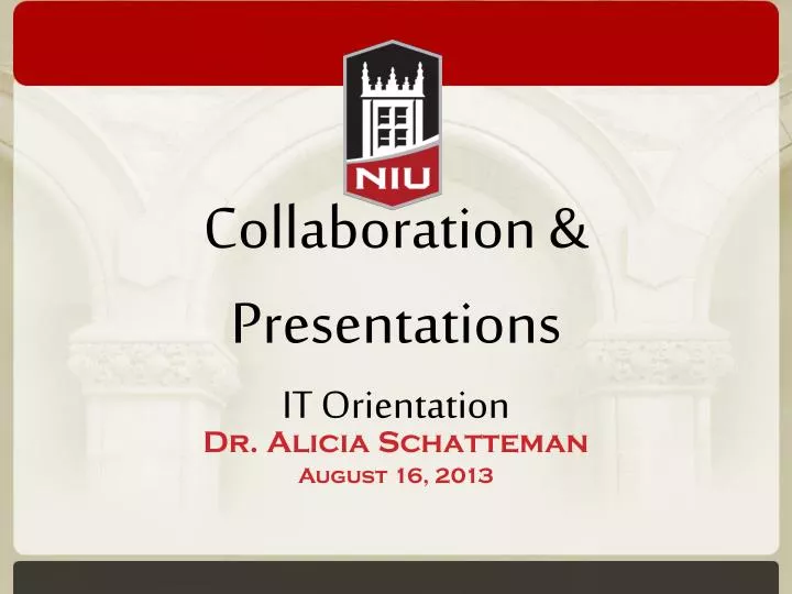 collaboration presentations it orientation