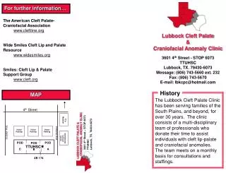 Lubbock Cleft Palate &amp; Craniofacial Anomaly Clinic