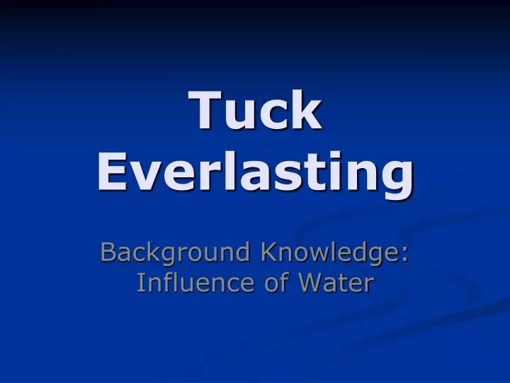 tuck everlasting