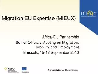 Migration EU Expertise (MIEUX)