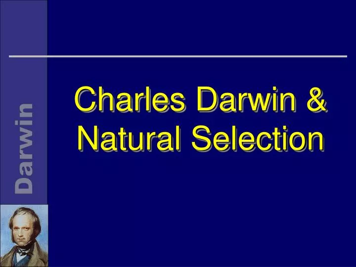 charles darwin natural selection