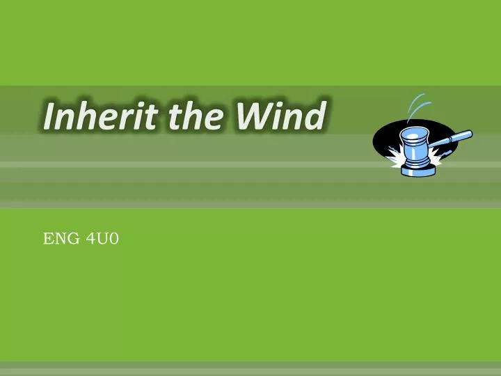 inherit the wind
