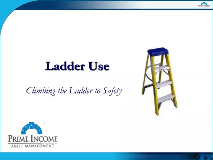 ladder use