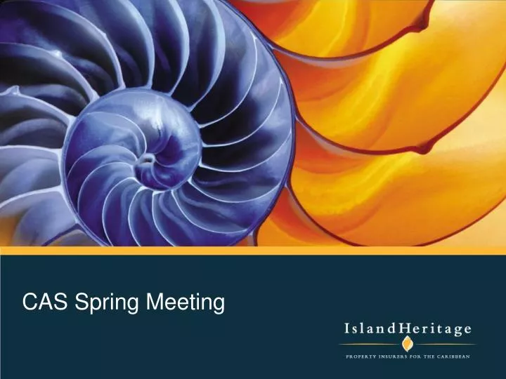 cas spring meeting