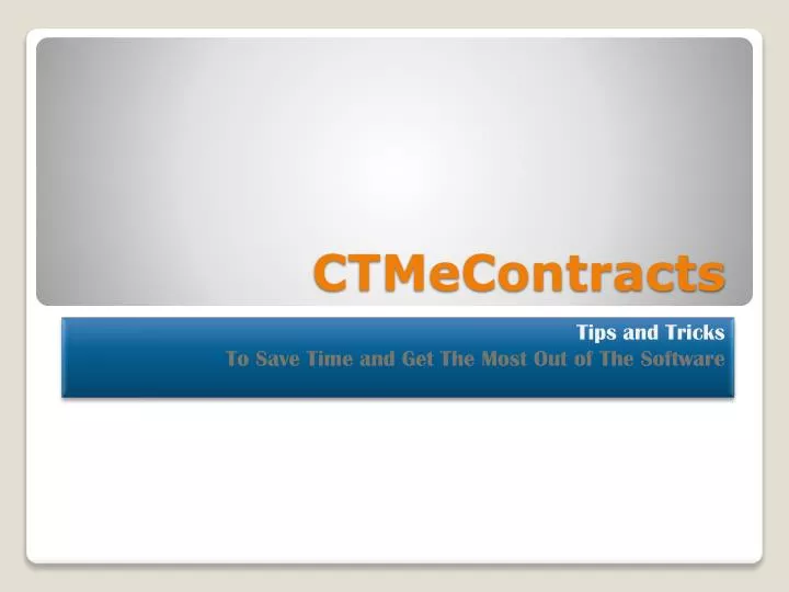 ctmecontracts