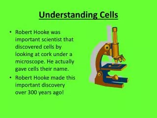 Understanding Cells