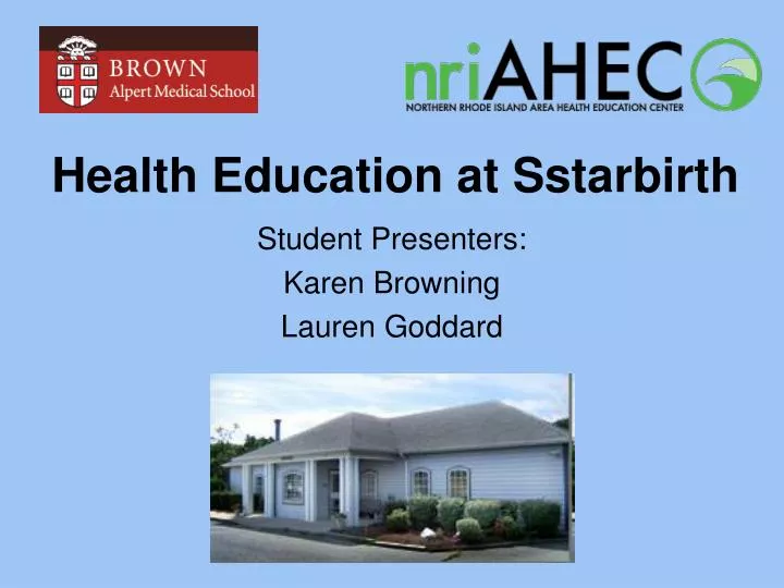 health education at sstarbirth