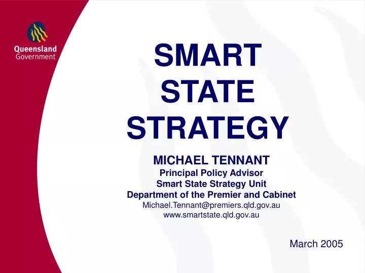 smart state strategy