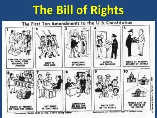 The Bill of Rights