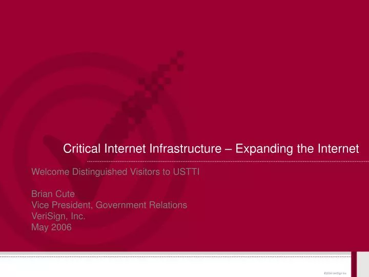 critical internet infrastructure expanding the internet