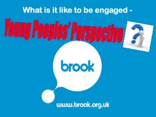 What is it like to be engaged -
