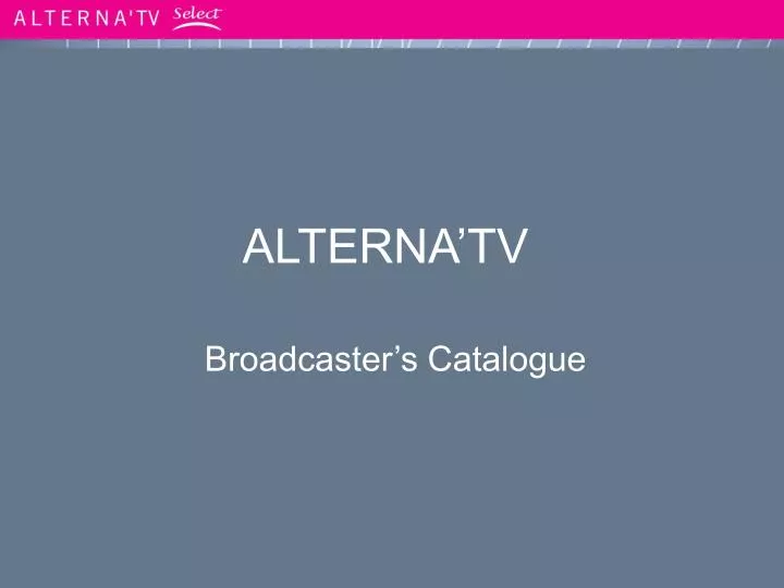 alterna tv