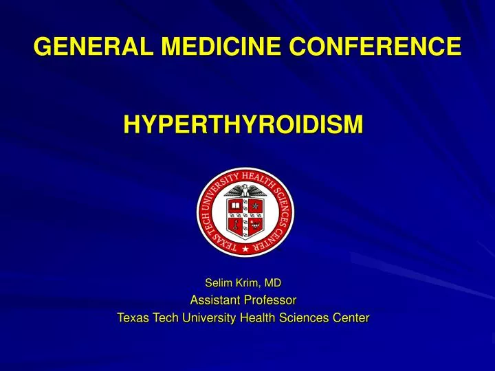 general medicine conference