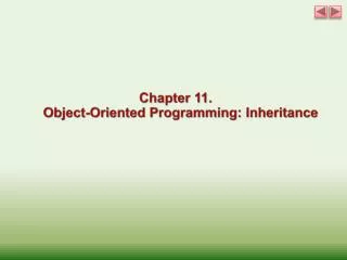 Chapter 11. Object-Oriented Programming: Inheritance