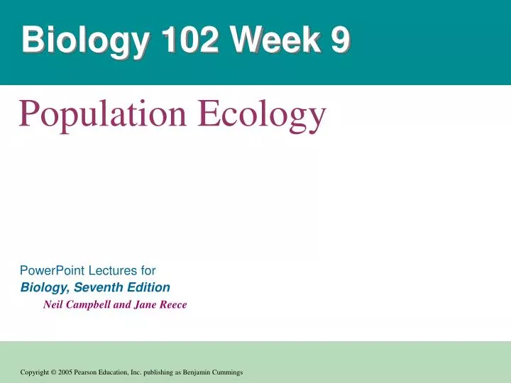 biology 102 week 9