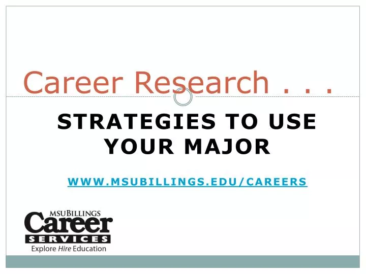 career research