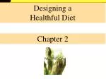 Designing a Healthful Diet