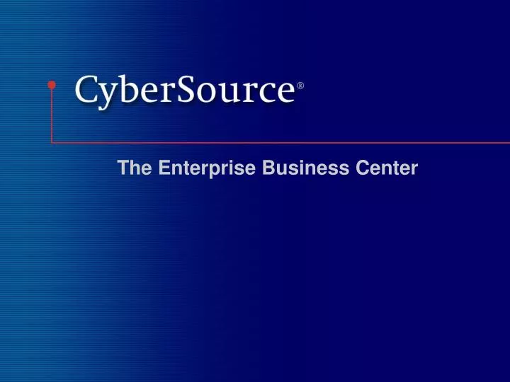 the enterprise business center
