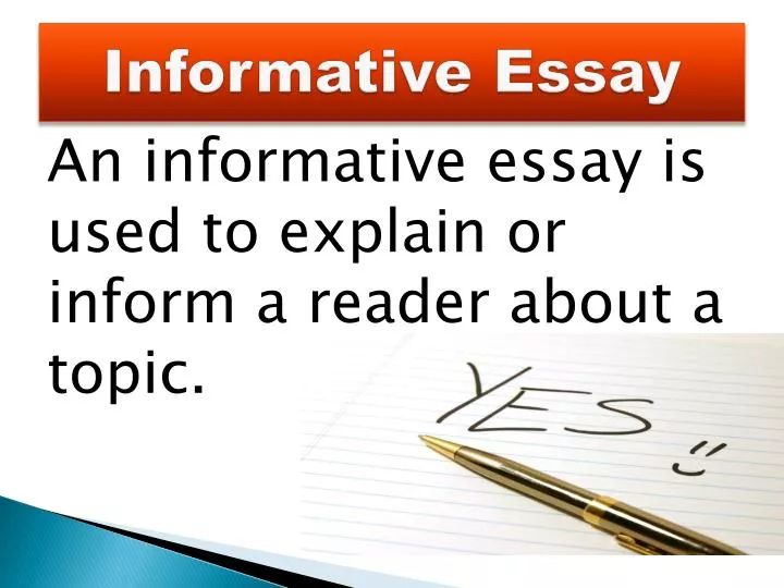 informative essay powerpoint 8th grade