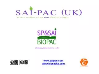 saipac biosacks