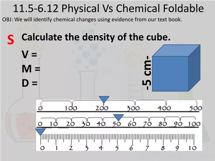 11 5 6 12 physical vs chemical foldable