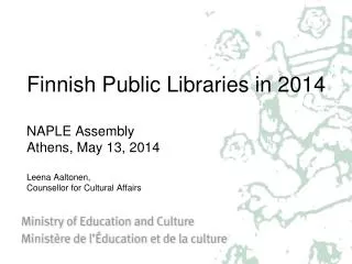 Finnish Public Libraries in 2014