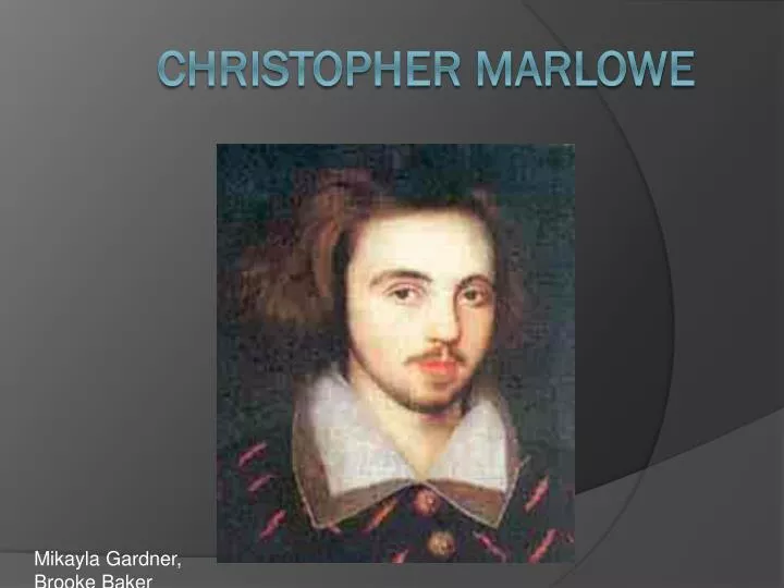 christopher marlowe