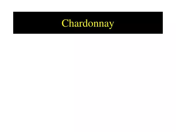 chardonnay