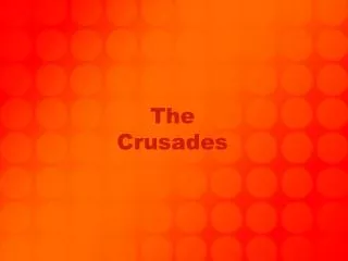 the crusades