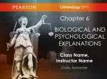 Class Name, Instructor Name - slide 1