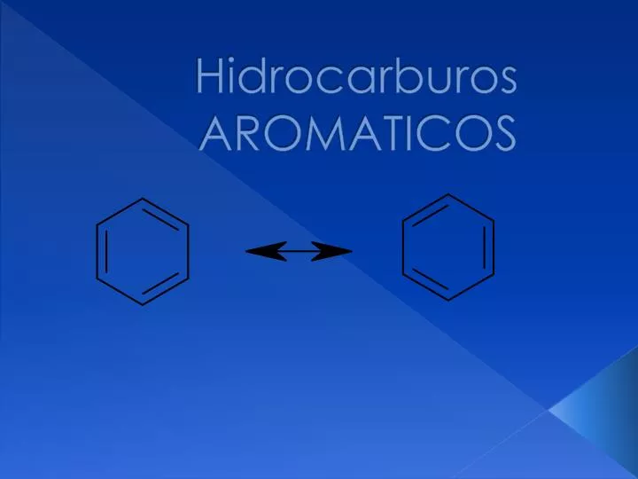 hidrocarburos aromaticos
