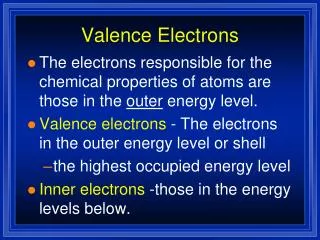 Valence Electrons