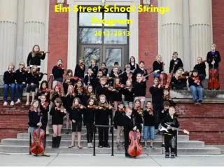 Elm Street School Sharing